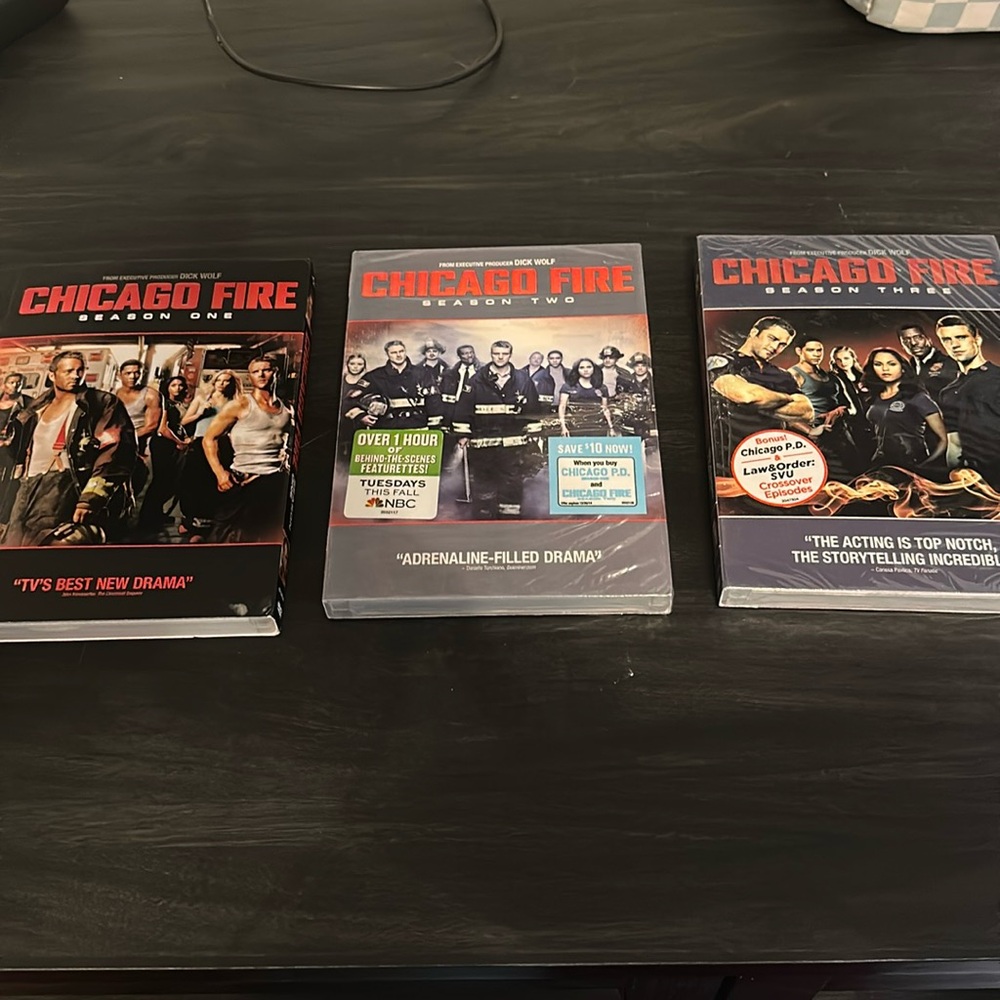 Chicago Fire Seasons 1-3 DVD’s-cross listed